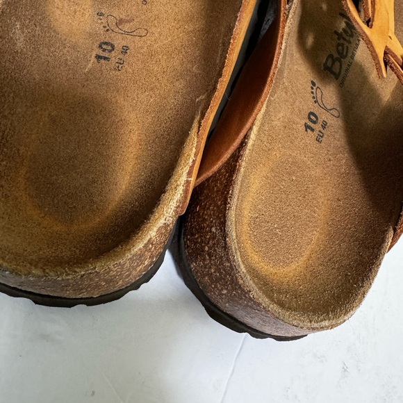 BIRKENSTOCK Betula GIZEH Thong Nubuck Boho Sandals Slides Mules Eva Neutral 10 - Picture 7 of 14